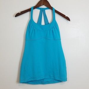 Lululemon Athletica Blue Tank Top